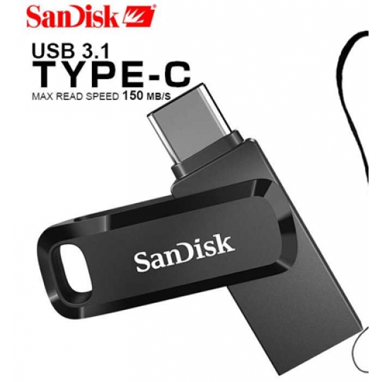 USB OTG TYPE-C 64Gb 3.1 SanDisk Ultra Dual Drive Go DDC3