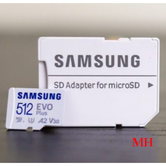 Thẻ nhớ Micro SDXC 512GB Samsung EVO plus 130Mb/s A2 V30 