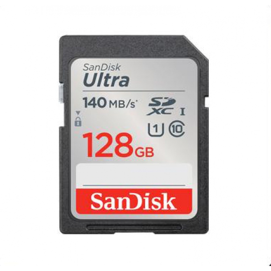 THẺ NHỚ 128GB SDXC SANDISK ULTRA CLASS 10 140MB/s