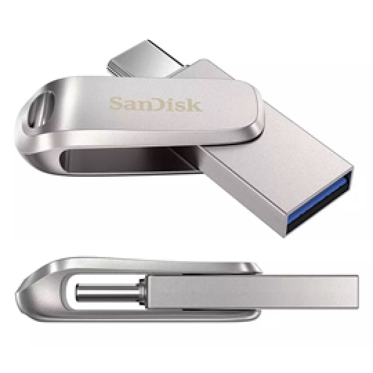 USB OTG TYPE-C 512GB SANDISK ULTRA DUAL DRIVE LUXE DDC4 3.2