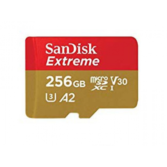 THẺ NHỚ 256GB Sandisk EXTREME Micro SDXC (Class 10) U3 V30 A2 160Mb/s