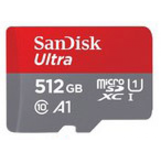 THẺ NHỚ 512GB Sandisk Ultra Micro SDXC (Class 10) 120Mb/s A1
