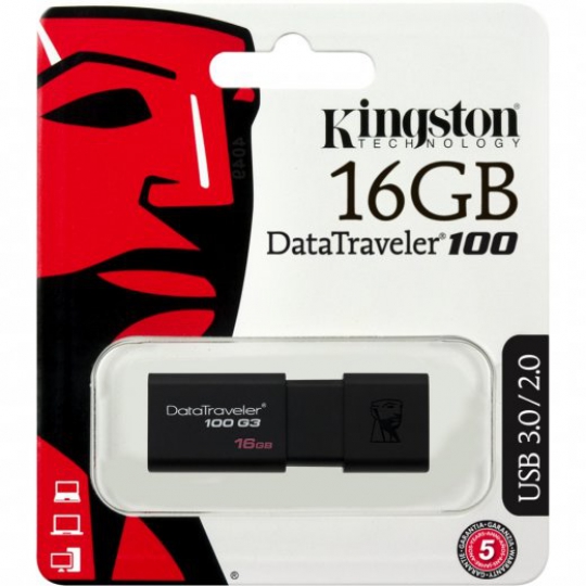 USB Kingston DataTraverler 100G3 16Gb 3.0