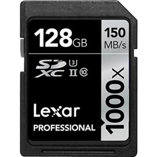 THẺ NHỚ 128GB SDXC Lexar Professional Class 10 150MB/s ( 1.000X)
