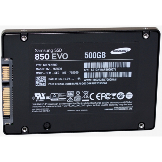 Ổ CỨNG SSD SAMSUNG 850 EVO 500Gb 2,5 inch SATA III