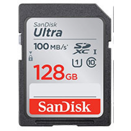 THẺ NHỚ 128GB SDXC SANDISK ULTRA CLASS 10 100MB/s