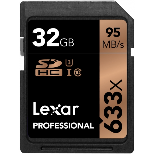 THẺ NHỚ 32GB SDHC Lexar Professional Class 10 95MB/s ( 633X)