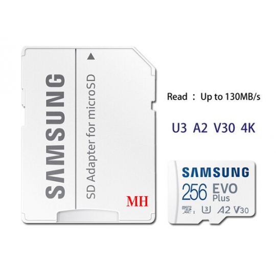 Thẻ nhớ Micro SDXC 256GB Samsung EVO plus 130Mb/s A2 V30