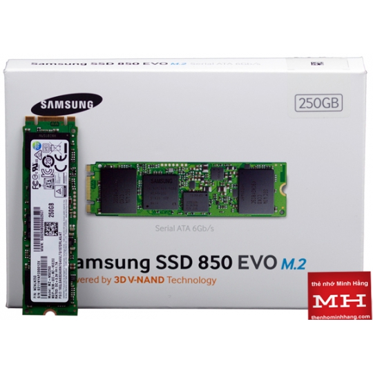 Ổ CỨNG SSD SAMSUNG 850 EVO M2 250Gb