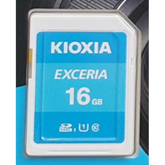 Thẻ Nhớ SDHC KIOXIA EXCERIA 16Gb class 10 100Mb/s