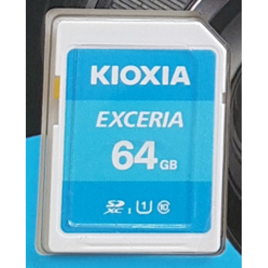 Thẻ Nhớ SDXC KIOXIA EXCERIA 64Gb class 10 100Mb/s