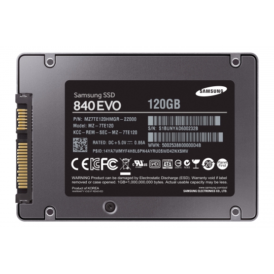 Ổ CỨNG Samsung SSD 840 EVO 2.5 inch 120GB SATA III 6GB/s.