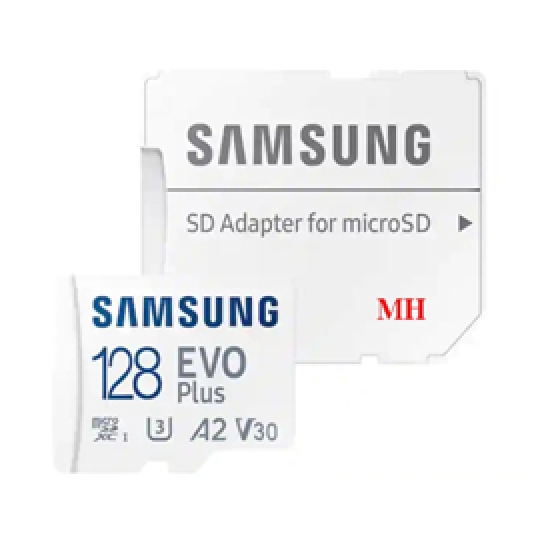 Thẻ nhớ Micro SDXC 128GB Samsung EVO plus 130Mb/s U3 A2 V30 4K 