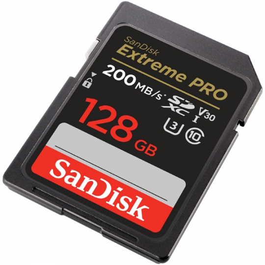 Thẻ nhớ 128Gb SDXC SANDISK EXTREME PRO CLASS 10 200MB/S U3 V30